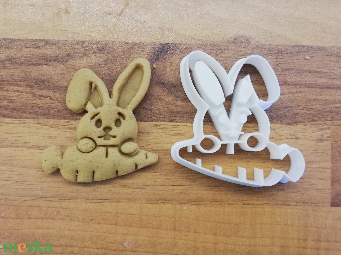 Répás nyuszi - Húsvéti sütemény kiszúró forma - otthon & életmód - konyhafelszerelés, tálalás - sütés, főzés - sütikiszúró - Meska.hu