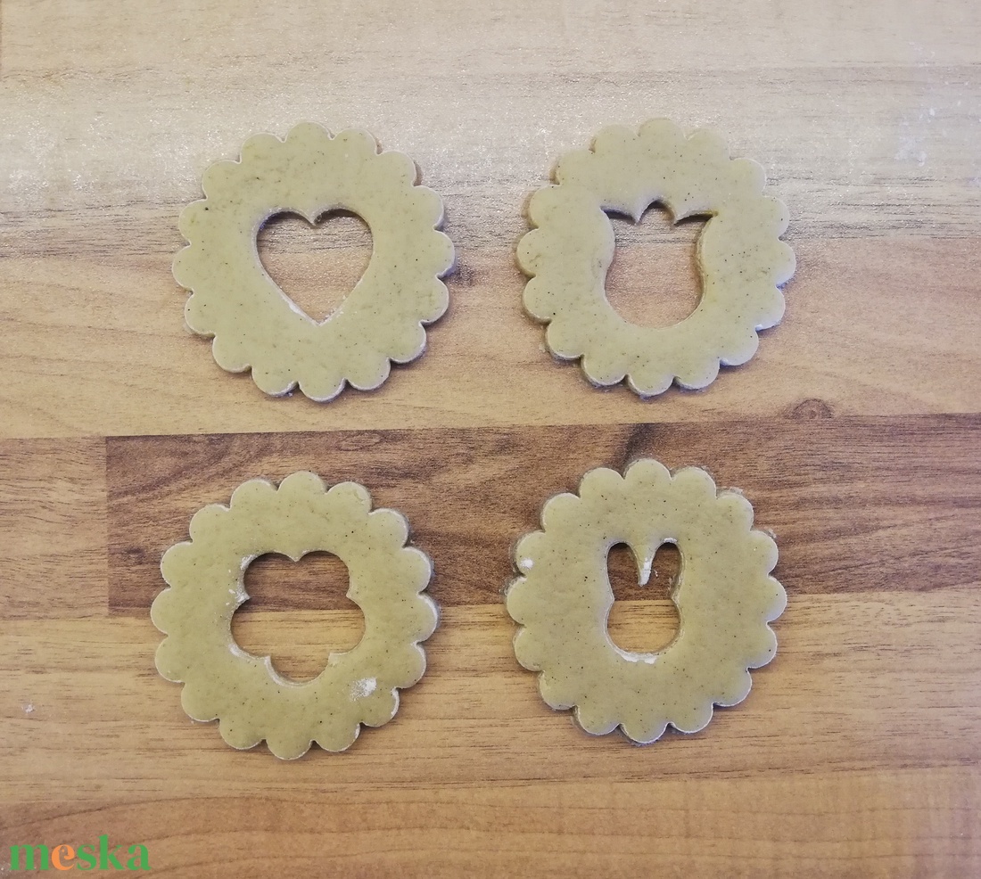 Húsvéti linzer-, keksz-, sütemény kiszúró forma szett - otthon & életmód - konyhafelszerelés, tálalás - Meska.hu