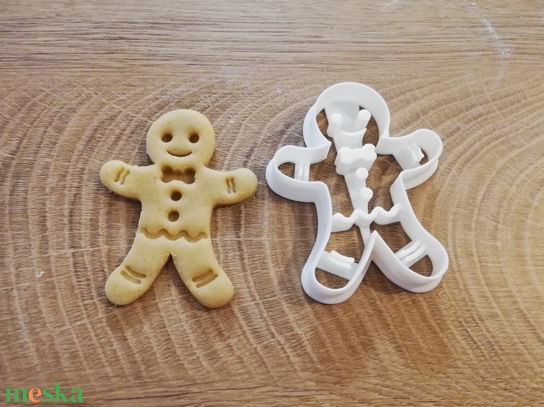Mézi Karácsonyi keksz, sütemény, mézeskalács kiszúró forma - otthon & életmód - konyhafelszerelés, tálalás - sütés, főzés - sütikiszúró - Meska.hu