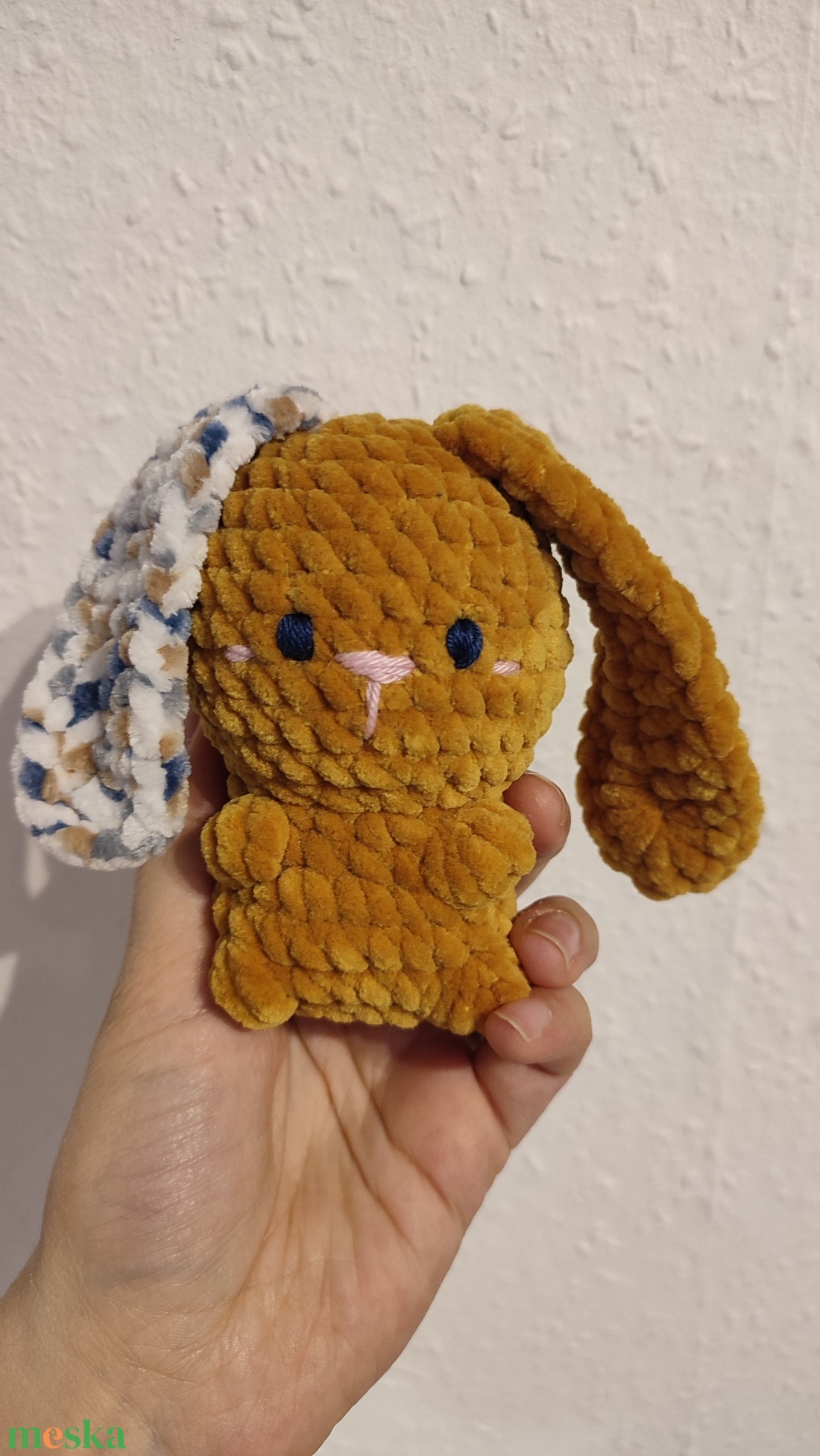 Amigurumi plüss nyuszi - játék & sport - plüssállat & játékfigura - nyuszi - Meska.hu