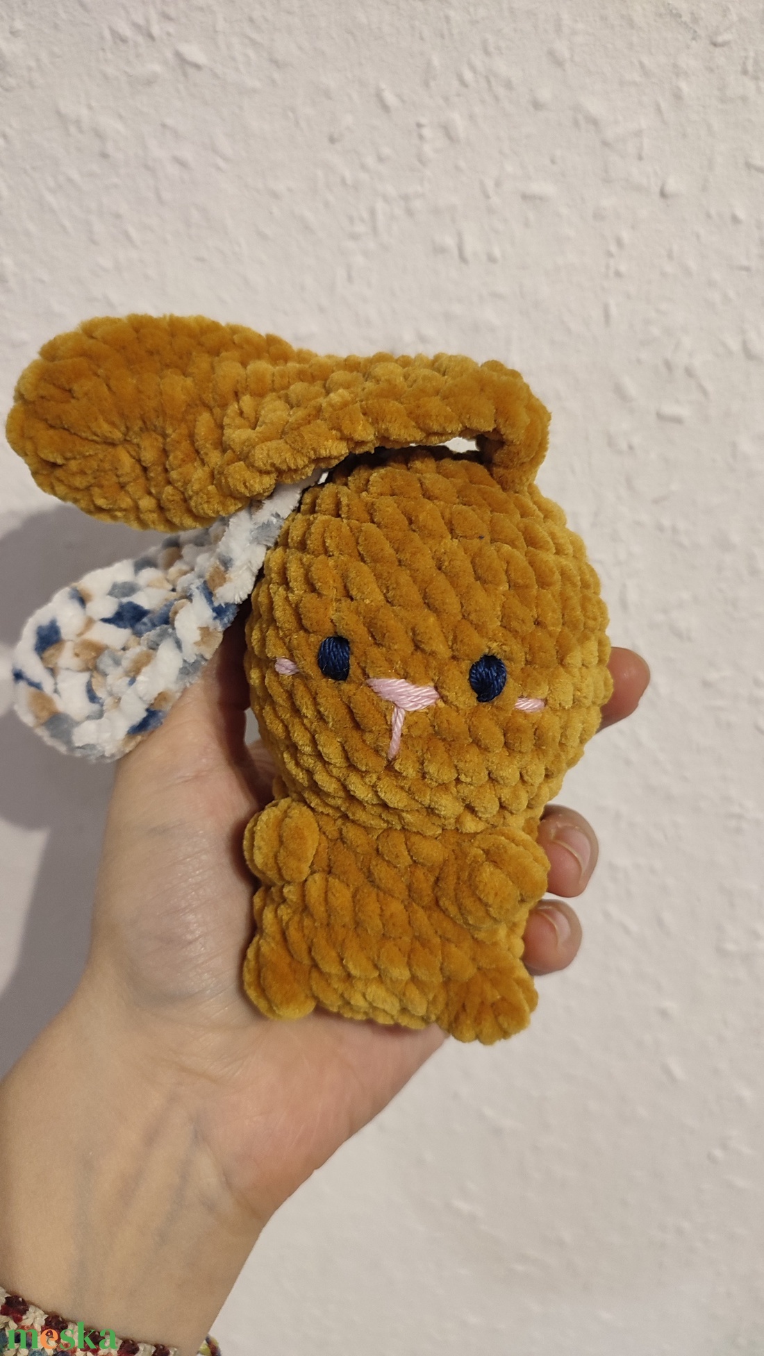 Amigurumi plüss nyuszi - játék & sport - plüssállat & játékfigura - nyuszi - Meska.hu