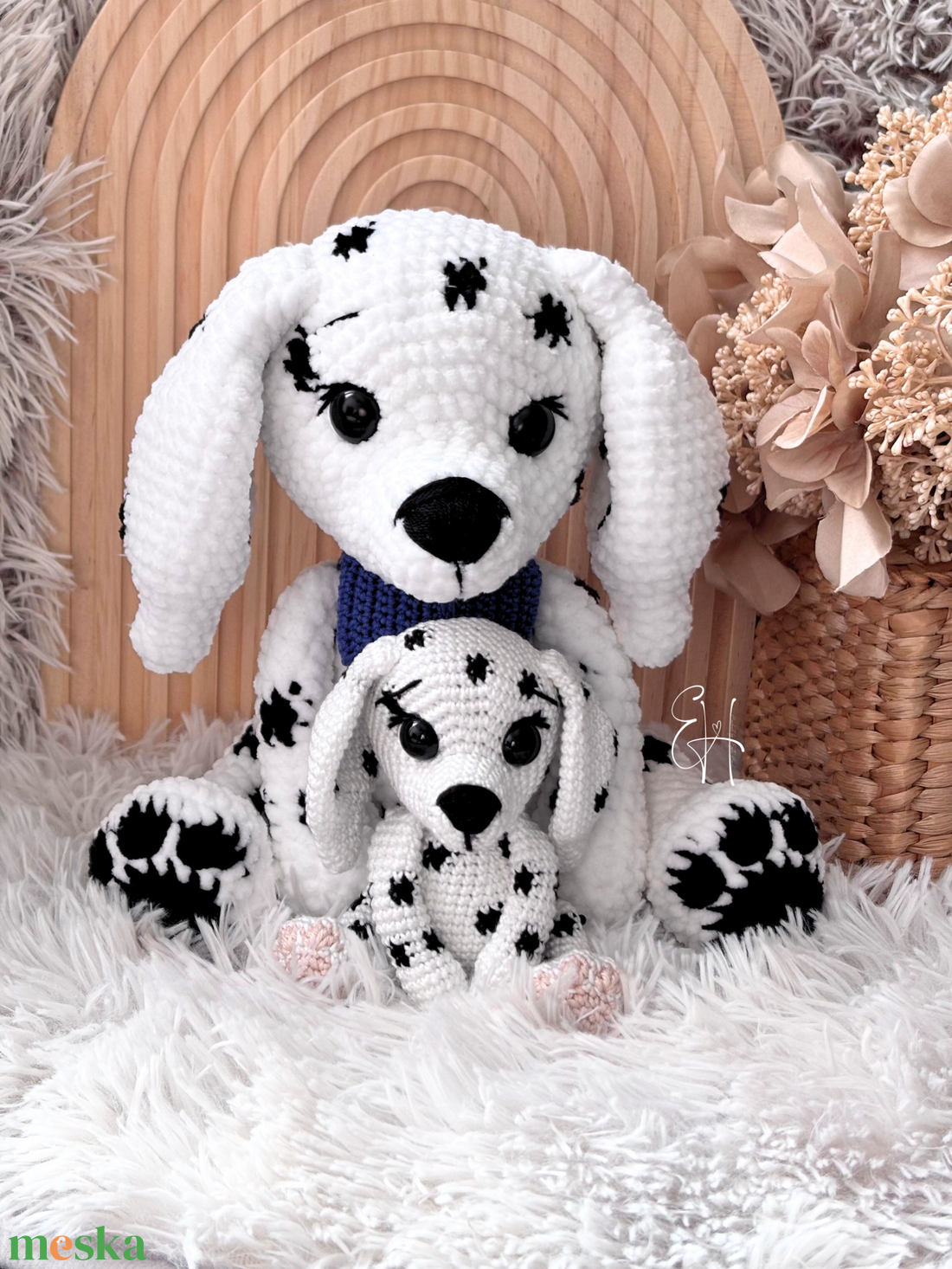 Dalmata horgolásminta - diy (csináld magad) - szabásminta, útmutató - horgolási minta - Meska.hu Dalmata horgolásminta - diy (csináld magad) - szabásminta, útmutató - horgolási minta - Meska.hu