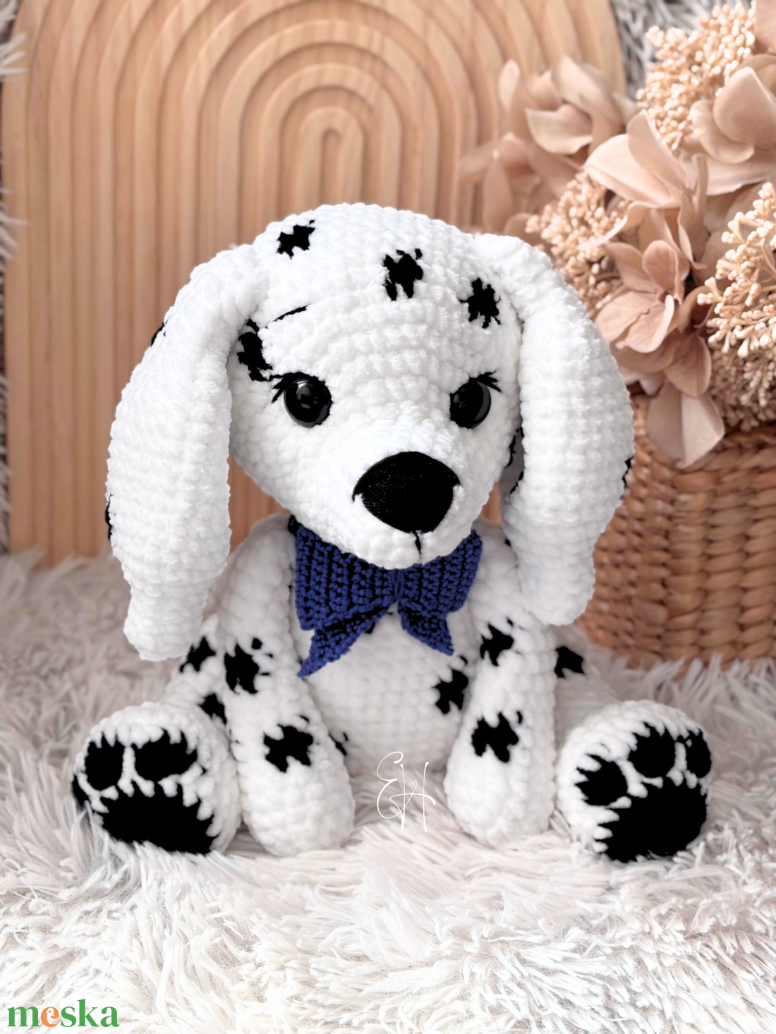 Dalmata horgolásminta - diy (csináld magad) - szabásminta, útmutató - horgolási minta - Meska.hu Dalmata horgolásminta - diy (csináld magad) - szabásminta, útmutató - horgolási minta - Meska.hu
