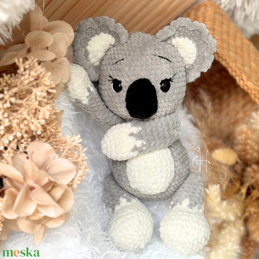 Koala horgolásminta - diy (csináld magad) - szabásminta, útmutató - horgolási minta - Meska.hu Koala horgolásminta - diy (csináld magad) - szabásminta, útmutató - horgolási minta - Meska.hu