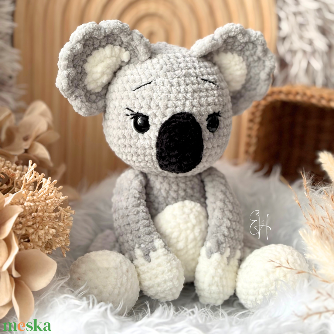 Koala horgolásminta - diy (csináld magad) - szabásminta, útmutató - horgolási minta - Meska.hu Koala horgolásminta - diy (csináld magad) - szabásminta, útmutató - horgolási minta - Meska.hu