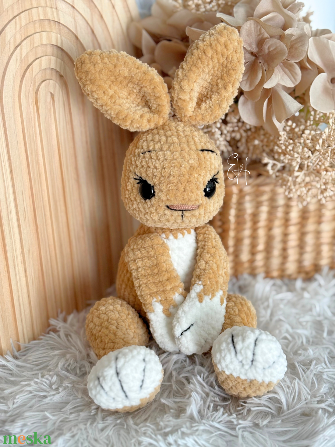 Nyuszi horgolásminta - diy (csináld magad) - szabásminta, útmutató - horgolási minta - Meska.hu Nyuszi horgolásminta - diy (csináld magad) - szabásminta, útmutató - horgolási minta - Meska.hu