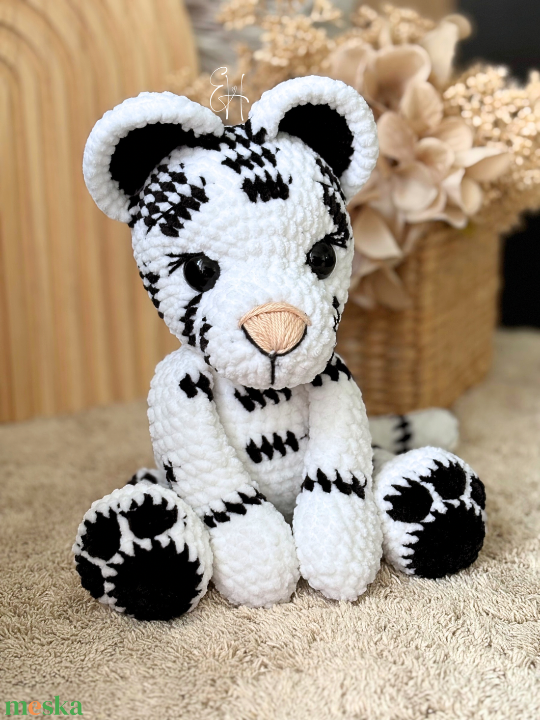 Tigris horgolásminta - diy (csináld magad) - szabásminta, útmutató - horgolási minta - Meska.hu Tigris horgolásminta - diy (csináld magad) - szabásminta, útmutató - horgolási minta - Meska.hu
