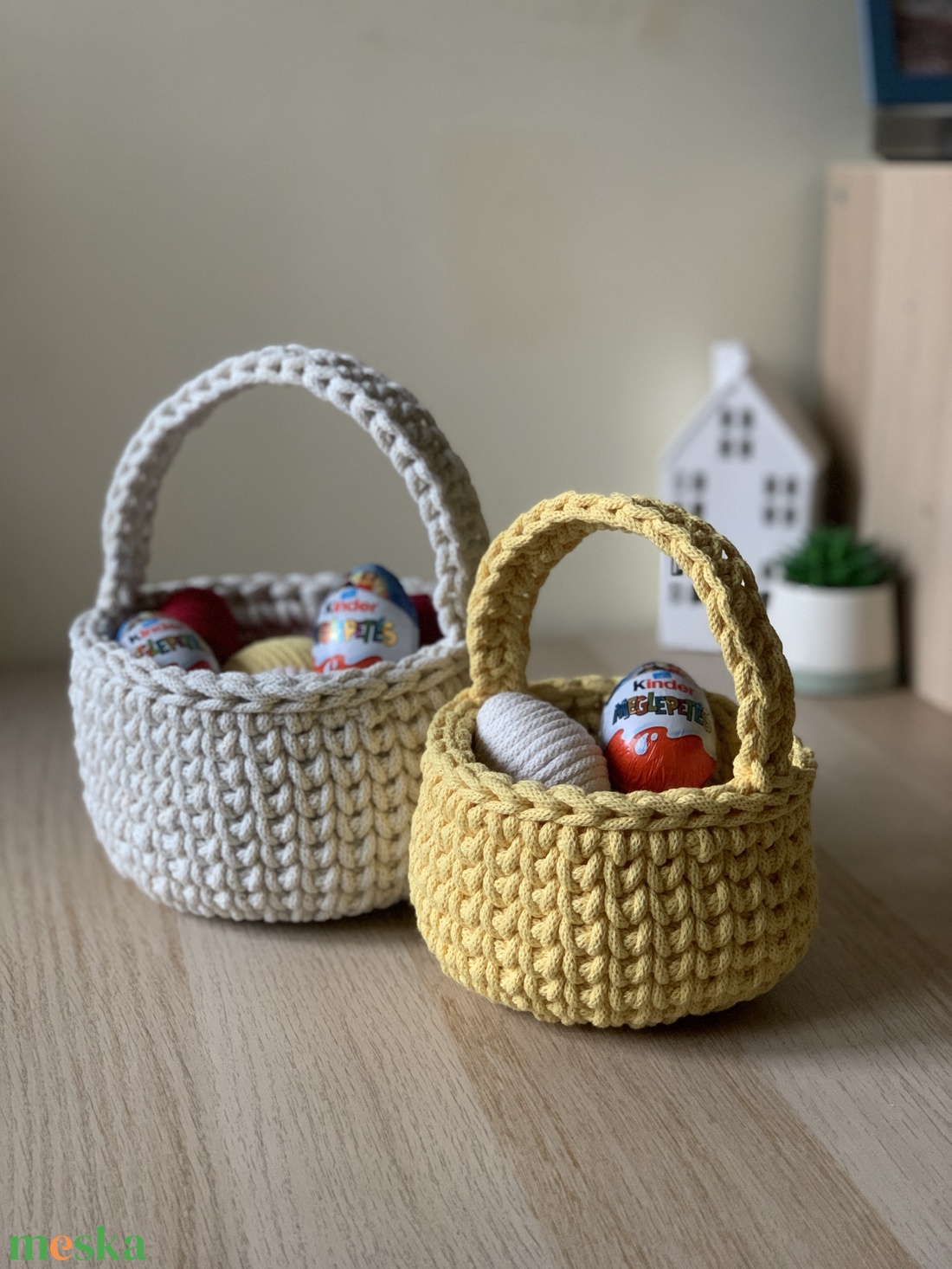 Húsvéti tojásgyűjtő kosár - otthon & életmód - tárolás & rendszerezés - tárolókosár - Meska.hu