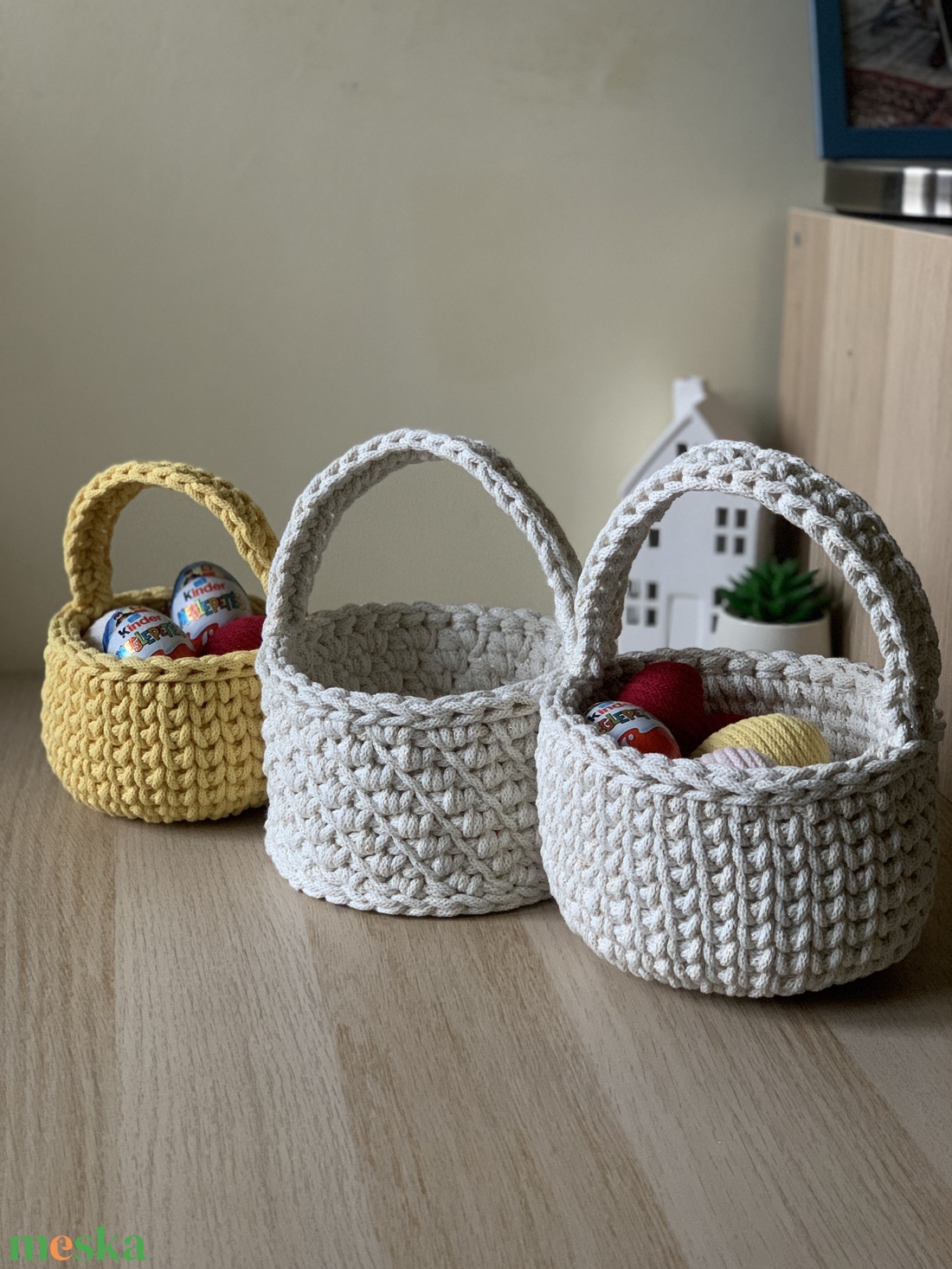 Húsvéti tojásgyűjtő kosár - otthon & életmód - tárolás & rendszerezés - tárolókosár - Meska.hu