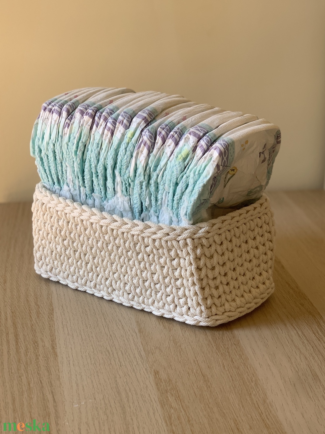 Pelenkatartó - otthon & életmód - tárolás & rendszerezés - tárolókosár - Meska.hu