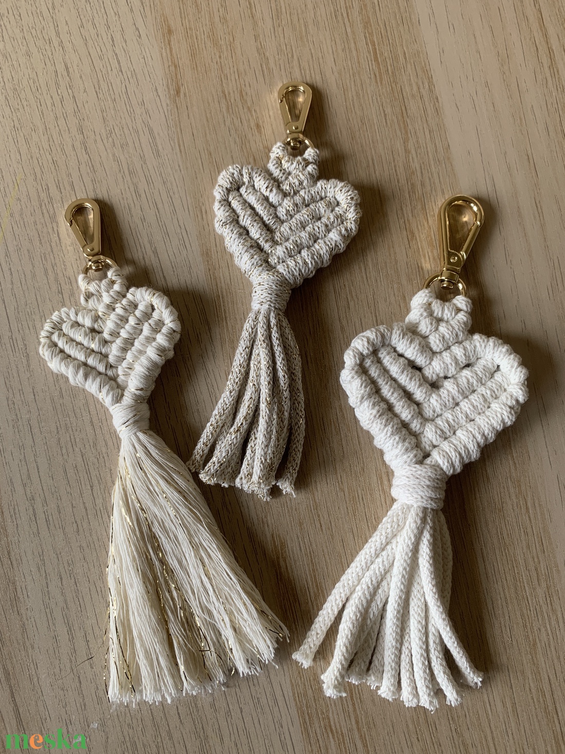 Szív kulcstartó - táska & tok - kulcstartó & táskadísz - kulcstartó - Meska.hu