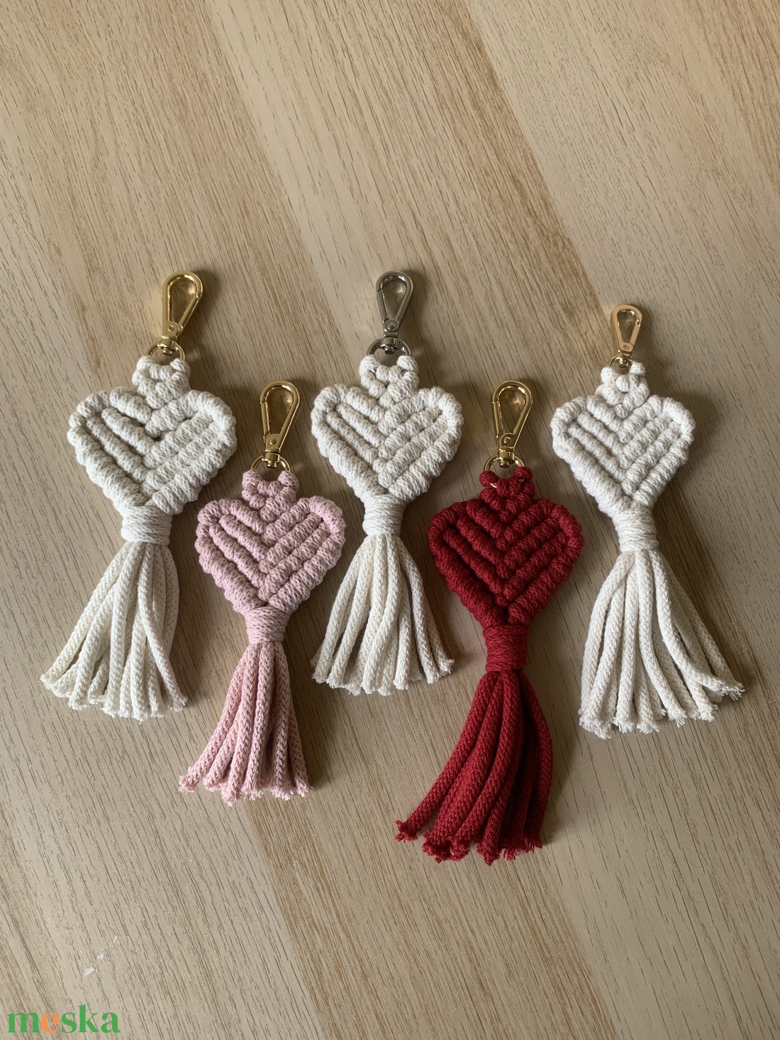 Szív kulcstartó - táska & tok - kulcstartó & táskadísz - kulcstartó - Meska.hu