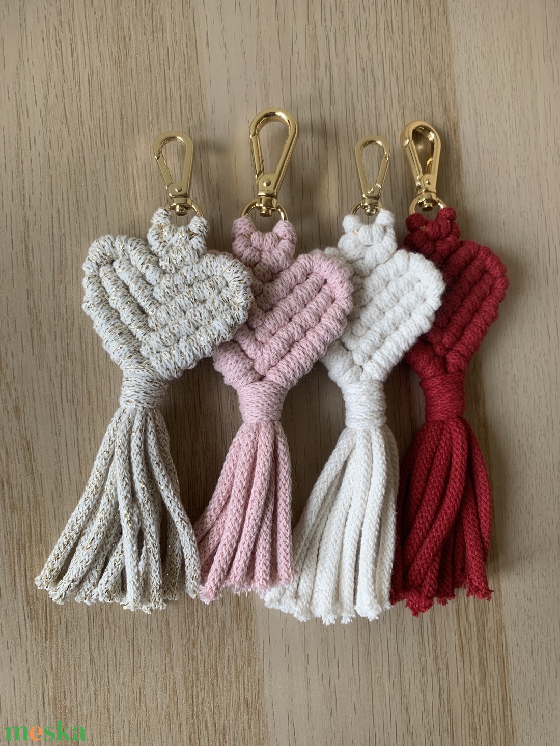 Szív kulcstartó - táska & tok - kulcstartó & táskadísz - kulcstartó - Meska.hu