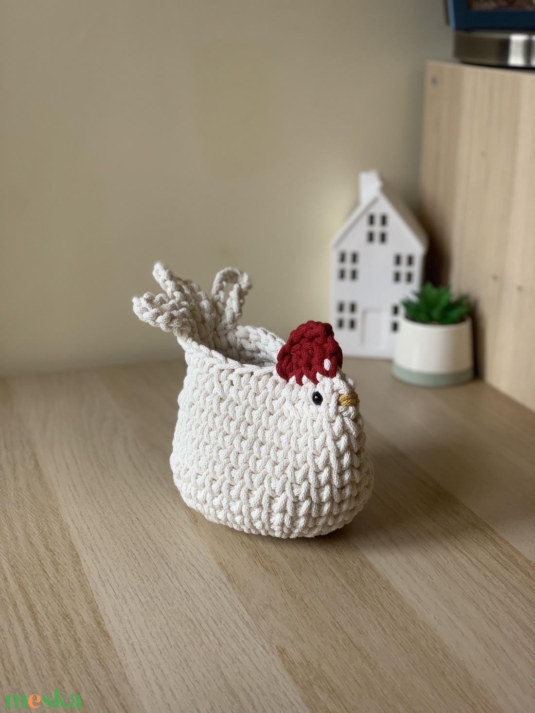 Tyutyu - tyúkos kosár - otthon & életmód - tárolás & rendszerezés - tárolókosár - Meska.hu