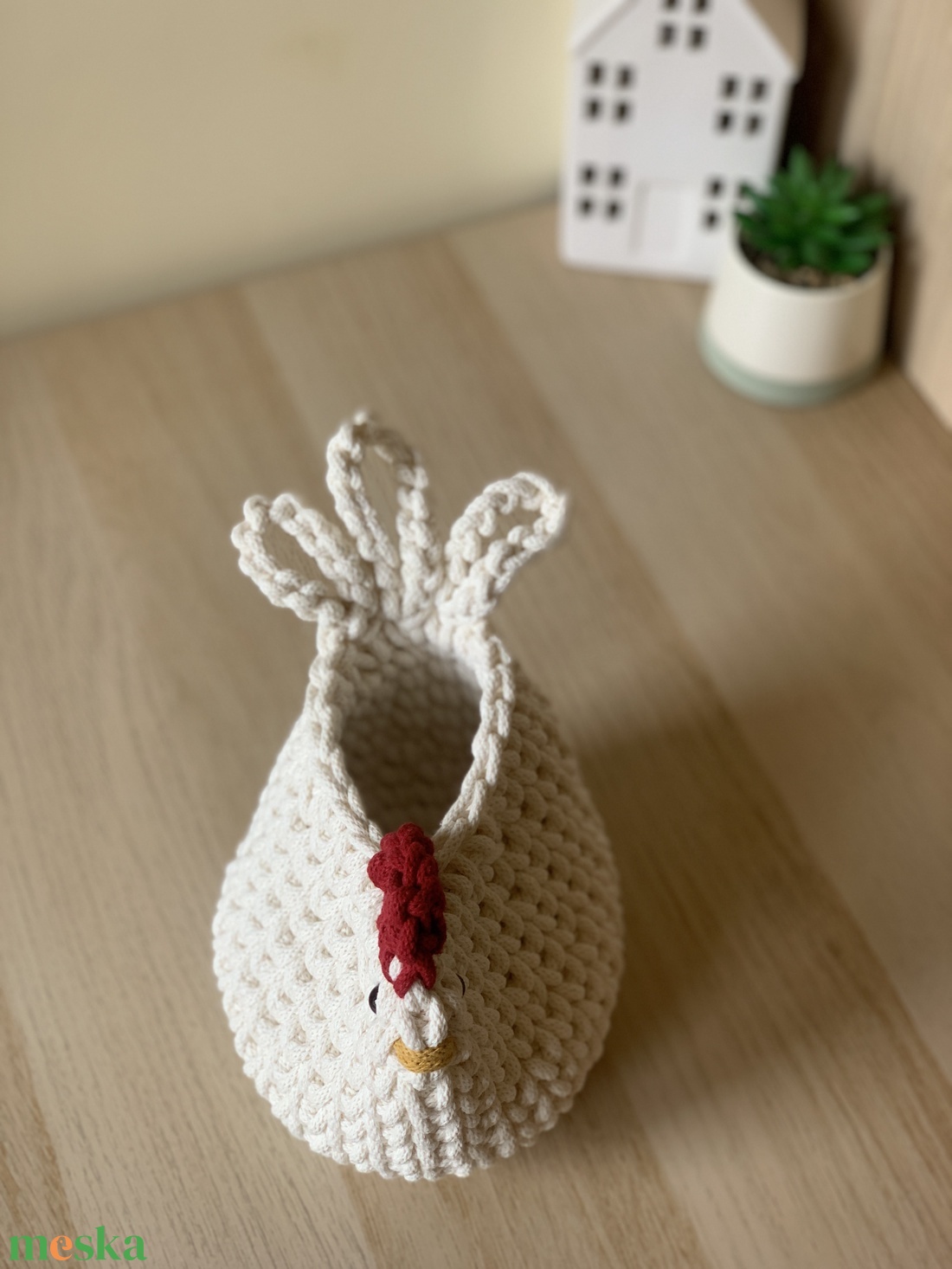 Tyutyu - tyúkos kosár - otthon & életmód - tárolás & rendszerezés - tárolókosár - Meska.hu