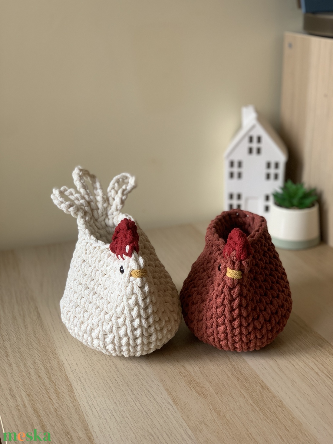 Tyutyu - tyúkos kosár - otthon & életmód - tárolás & rendszerezés - tárolókosár - Meska.hu