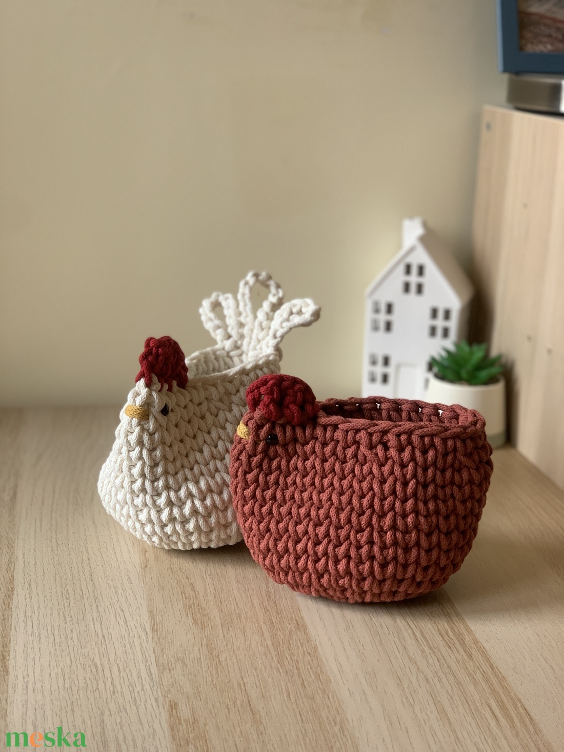 Tyutyu - tyúkos kosár - otthon & életmód - tárolás & rendszerezés - tárolókosár - Meska.hu