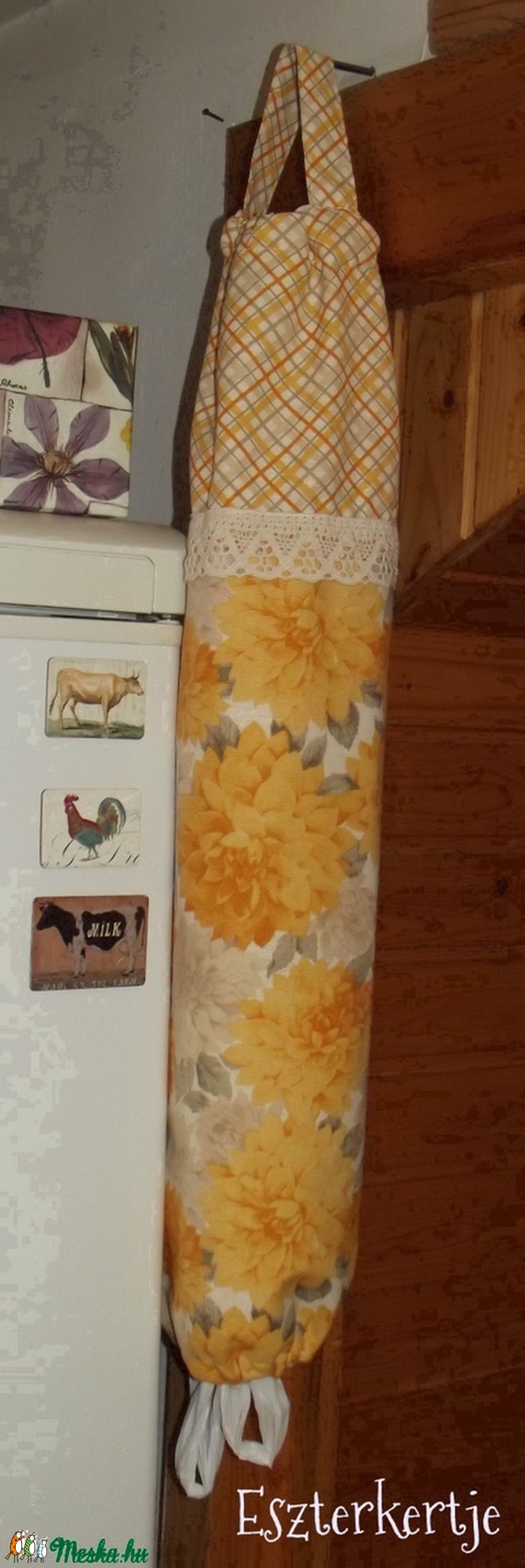 Konyhai szatyortartó, zacskótartó - táska & tok - Meska.hu Konyhai szatyortartó, zacskótartó - táska & tok - Meska.hu