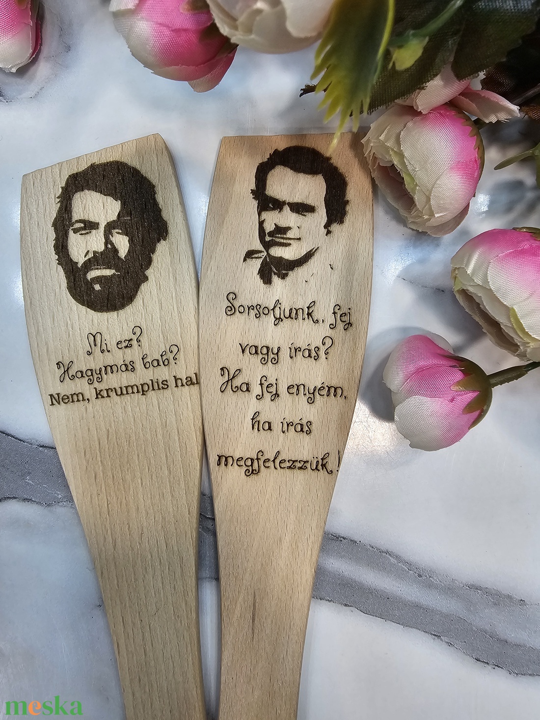 Bud Spencer és Terrence Hill fakanál - otthon & életmód - dekoráció - dísztárgy - Meska.hu Bud Spencer és Terrence Hill fakanál - otthon & életmód - dekoráció - dísztárgy - Meska.hu