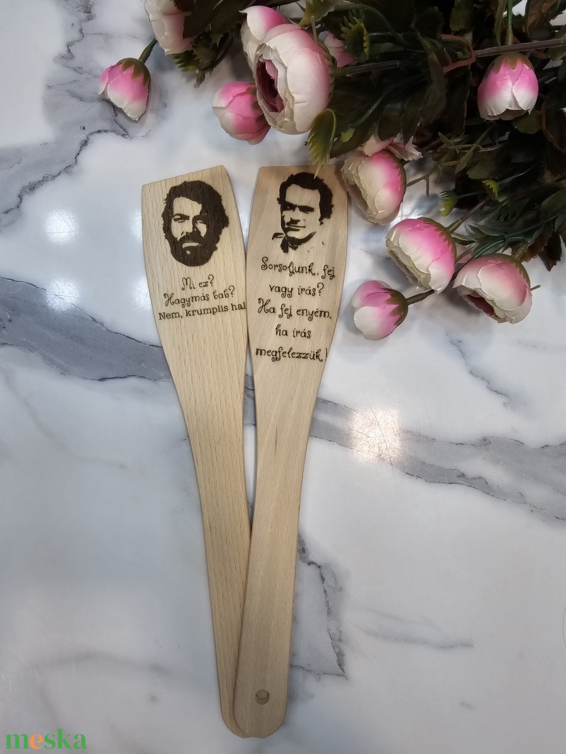 Bud Spencer és Terrence Hill fakanál - otthon & életmód - dekoráció - dísztárgy - Meska.hu Bud Spencer és Terrence Hill fakanál - otthon & életmód - dekoráció - dísztárgy - Meska.hu