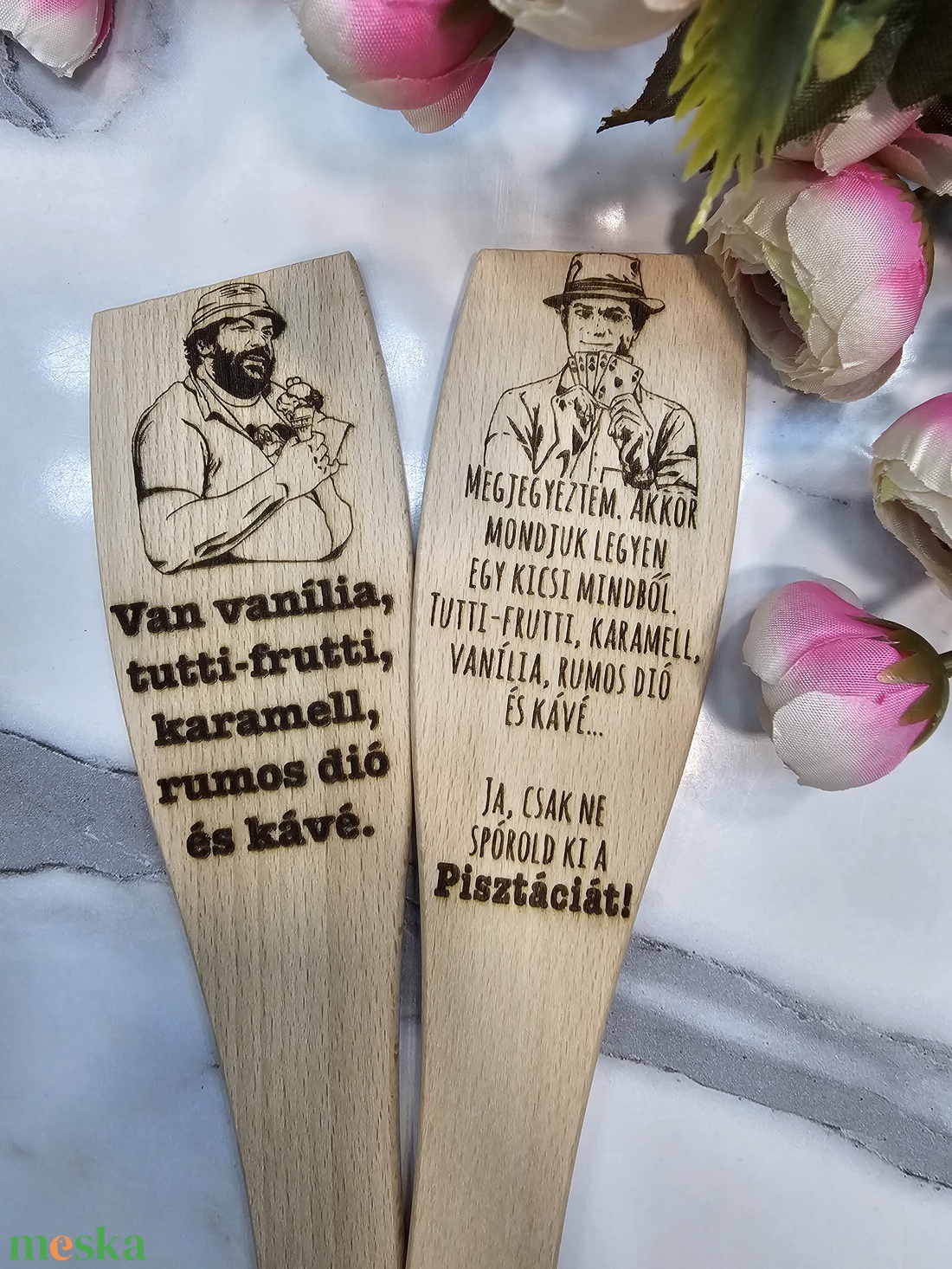 Bud Spencer és Terrence Hill fakanál - ( És megint dühbe jövünk... ) - otthon & életmód - dekoráció - dísztárgy - Meska.hu Bud Spencer és Terrence Hill fakanál - ( És megint dühbe jövünk... ) - otthon & életmód - dekoráció - dísztárgy - Meska.hu