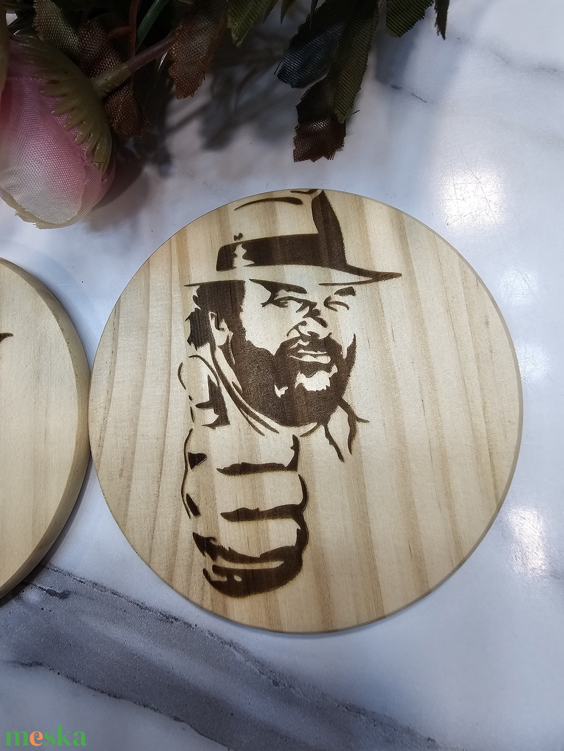 Bud Spencer és Terrence Hill pohár alátét - otthon & életmód - dekoráció - dísztárgy - Meska.hu Bud Spencer és Terrence Hill pohár alátét - otthon & életmód - dekoráció - dísztárgy - Meska.hu