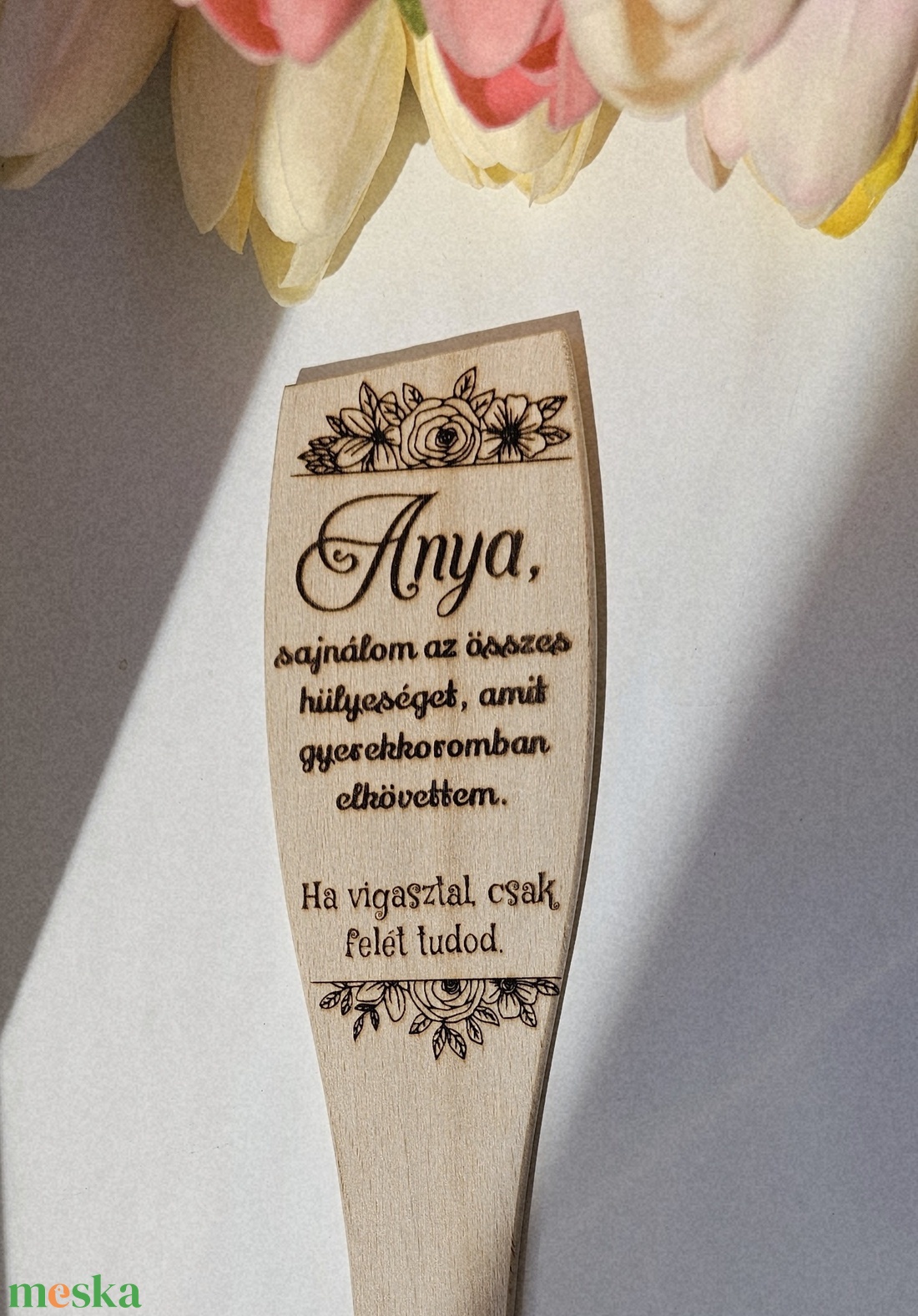 Gravírozott fakanál - Anyának - otthon & életmód - dekoráció - dísztárgy - Meska.hu Gravírozott fakanál - Anyának - otthon & életmód - dekoráció - dísztárgy - Meska.hu
