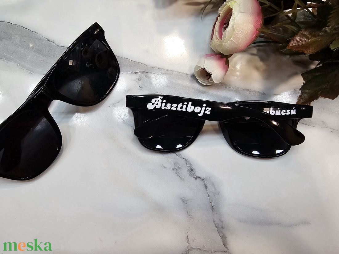 Legénybúcsú napszemüveg a haveroknak  - esküvő - legénybúcsú - Meska.hu