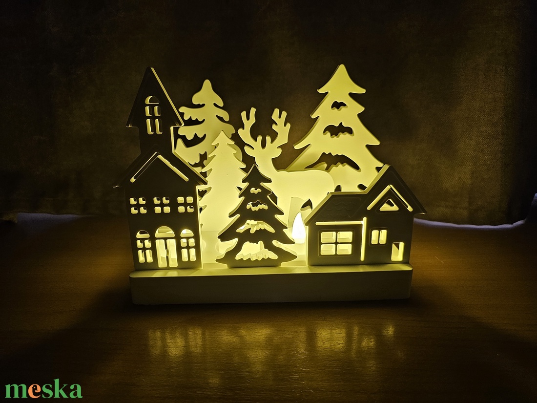 Variálható kerámia gipsz adventi gyertyatartó  - karácsony - adventi díszek - adventi gyertyadíszek és koszorúdíszek - Meska.hu