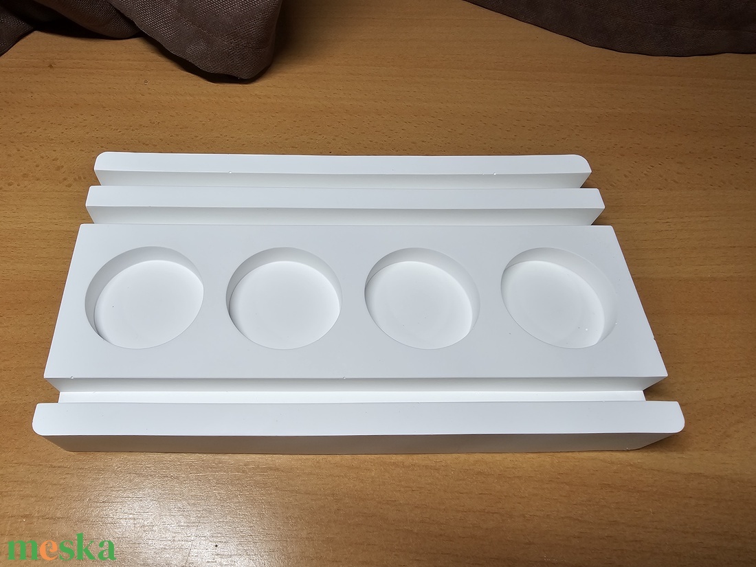 Variálható kerámia gipsz adventi gyertyatartó  - karácsony - adventi díszek - adventi gyertyadíszek és koszorúdíszek - Meska.hu