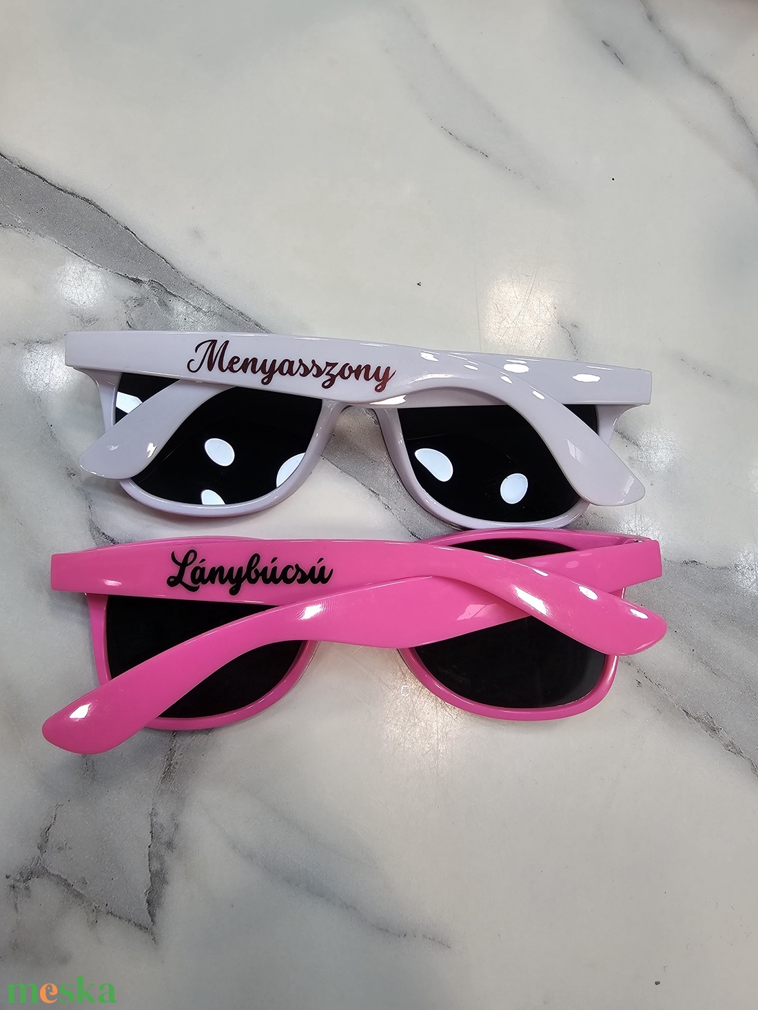 Lánybúcsús napszemüveg kiegészítő - esküvő - lánybúcsú - Meska.hu