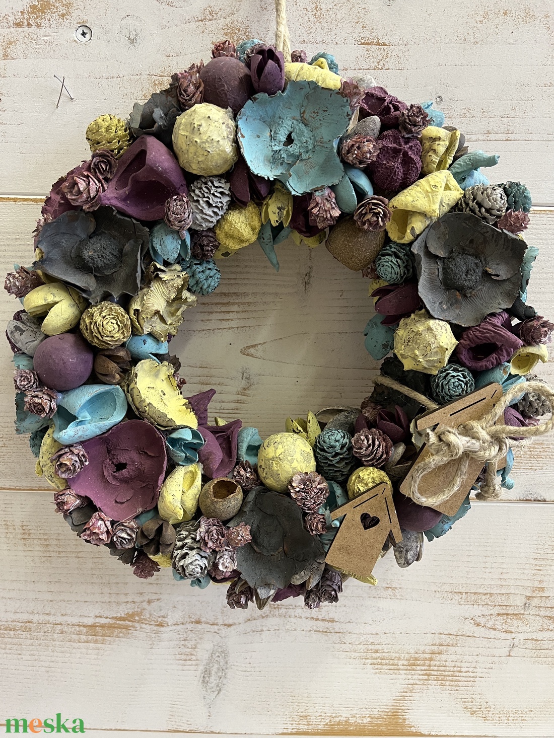 Ajtókopogtató E/27 - otthon & életmód - dekoráció - ajtó- és ablak dekoráció - ajtódísz & kopogtató - Meska.hu