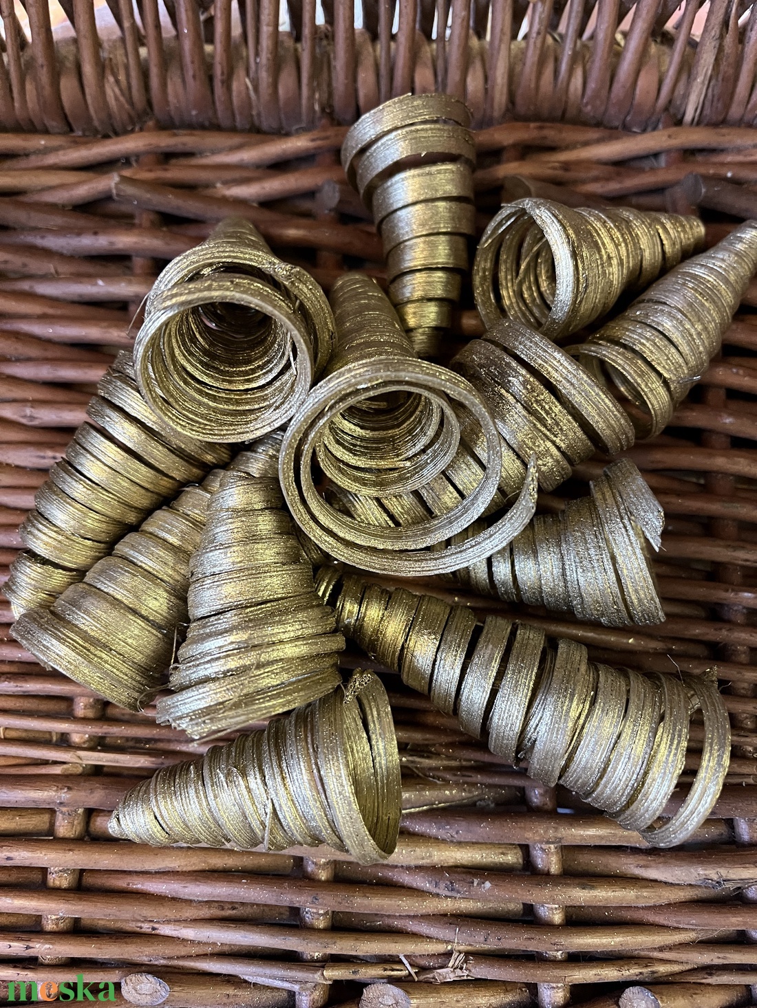 Termés arany E/35 - kellékek & szerszámok - dekorációs kellékek - termések, terméscsomagok - Meska.hu