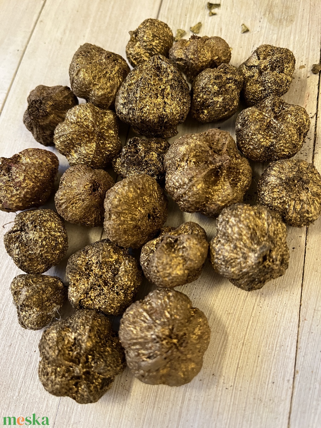 Termés arany E/38 - kellékek & szerszámok - dekorációs kellékek - termések, terméscsomagok - Meska.hu