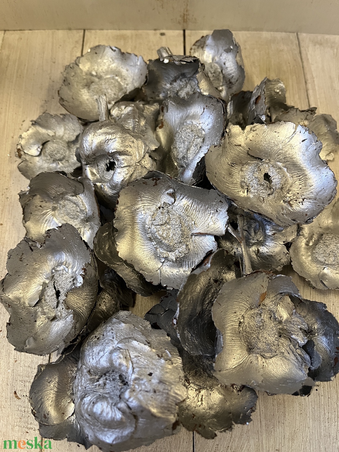 Termés ezüst E/46 - kellékek & szerszámok - dekorációs kellékek - termések, terméscsomagok - Meska.hu