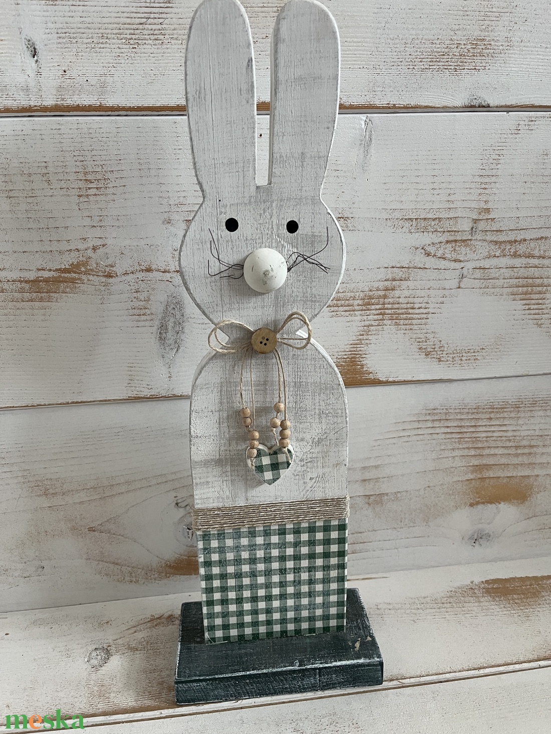 Fa nyulacska FNY/2 - ünnepi díszek, dekorációk - húsvéti díszek és dekorációk - húsvéti tojásfadíszek - Meska.hu