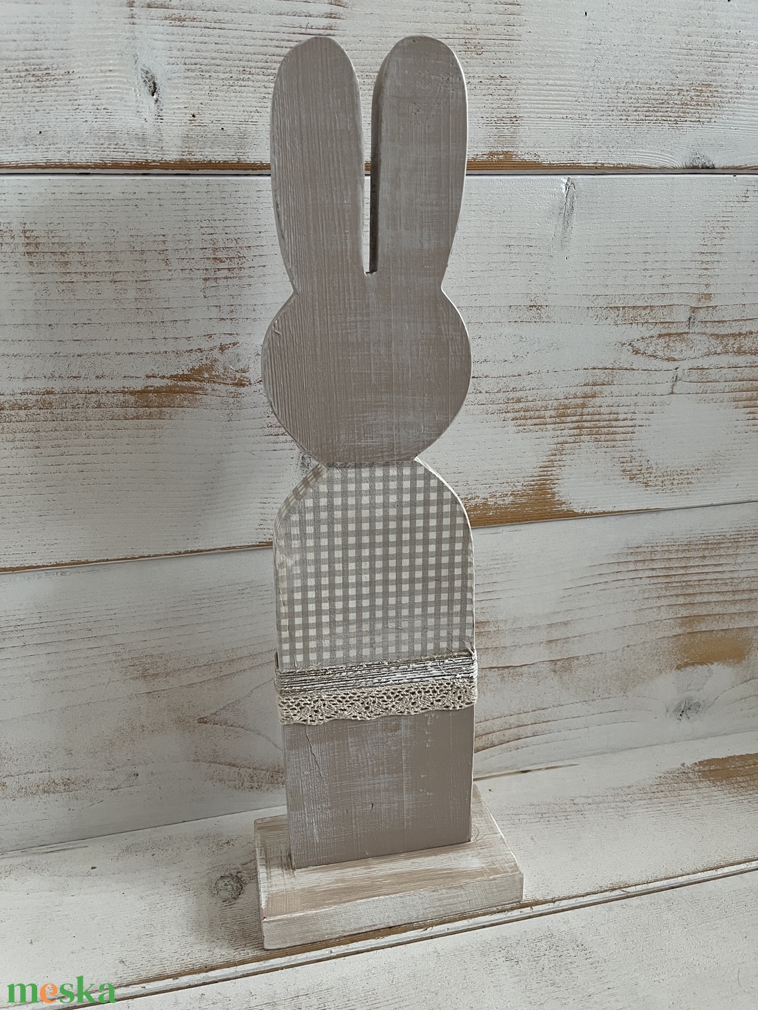 Fa nyulacska FNY/3 - ünnepi díszek, dekorációk - húsvéti díszek és dekorációk - húsvéti tojásfadíszek - Meska.hu