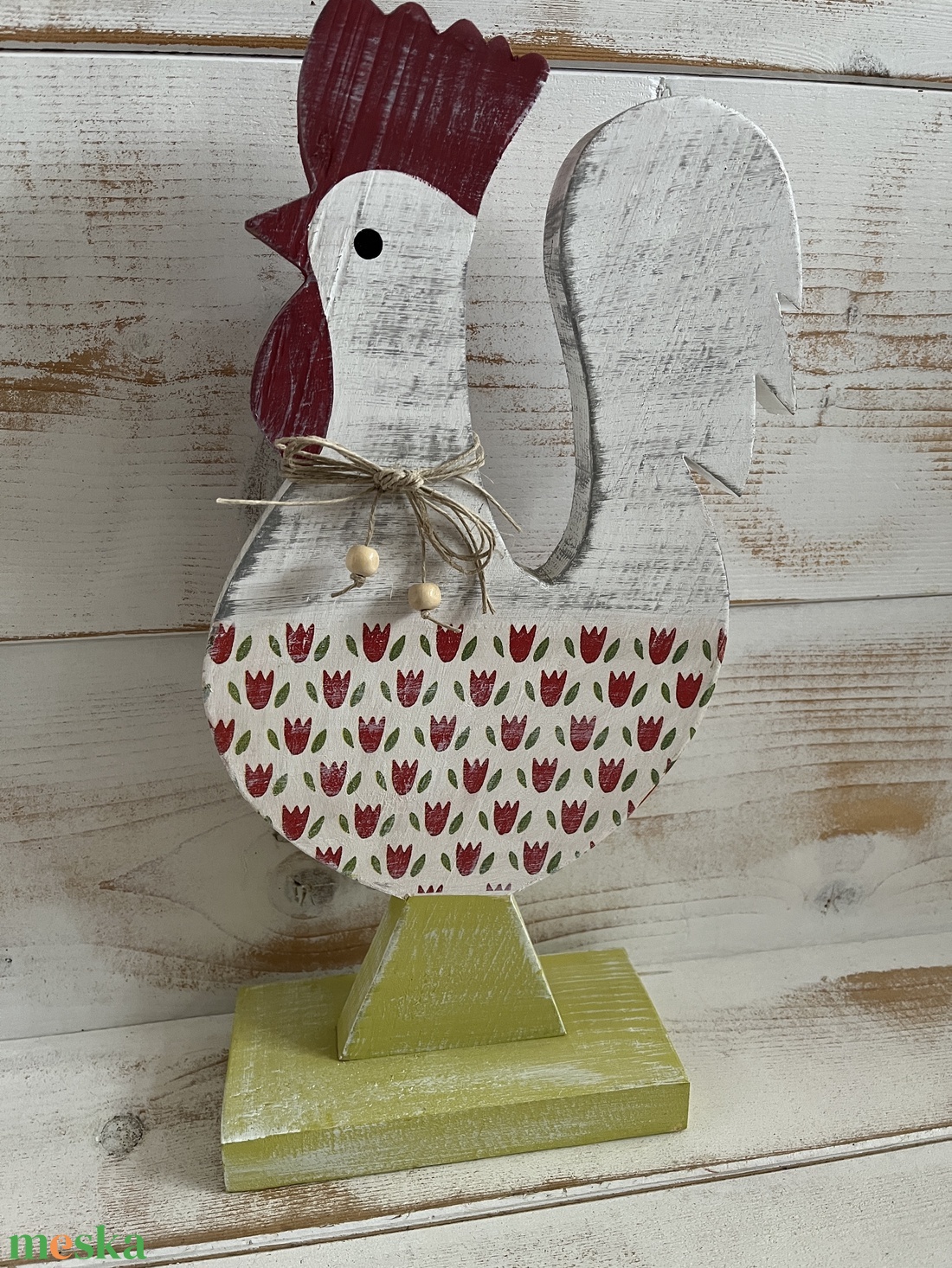 Fa kakas E/56 - otthon & életmód - dekoráció - kép & falikép - fából készült kép - Meska.hu