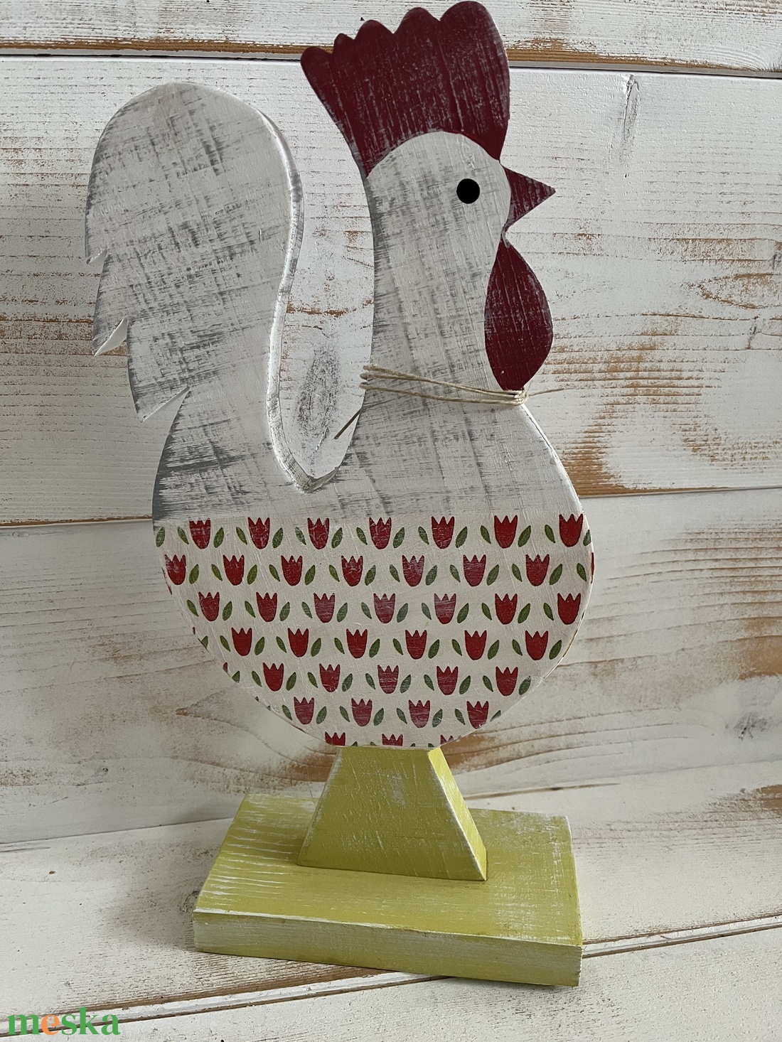 Fa kakas E/56 - otthon & életmód - dekoráció - kép & falikép - fából készült kép - Meska.hu