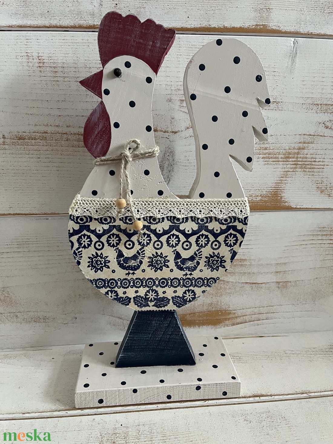 Fa kakas E/59 - otthon & életmód - dekoráció - kép & falikép - fából készült kép - Meska.hu