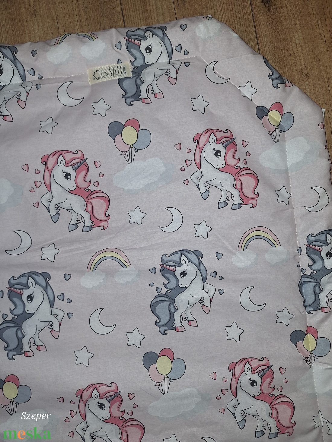 Szeper ovis, bölcsis bélelt lepedő, derékalj - játék & sport - ovis felszerelés - ovis lepedő - Meska.hu