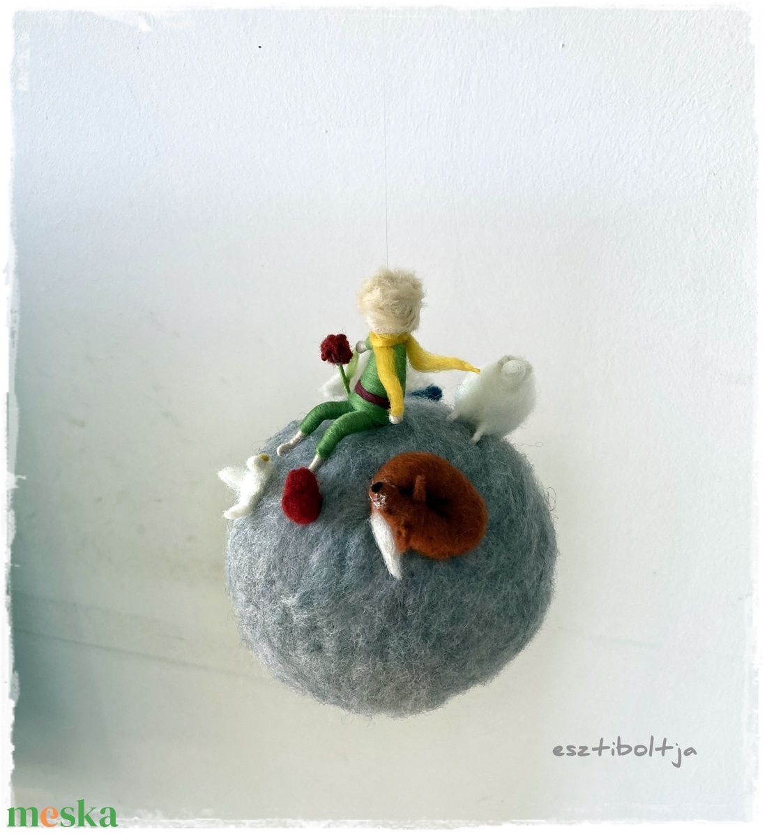 Kisherceg a bolygón - otthon & életmód - dekoráció - dísztárgy - Meska.hu Kisherceg a bolygón - otthon & életmód - dekoráció - dísztárgy - Meska.hu