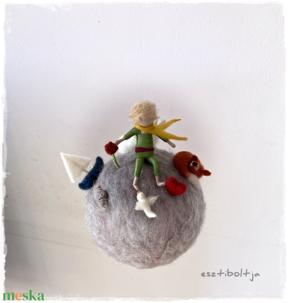 Kisherceg a bolygón - otthon & életmód - dekoráció - dísztárgy - Meska.hu Kisherceg a bolygón - otthon & életmód - dekoráció - dísztárgy - Meska.hu