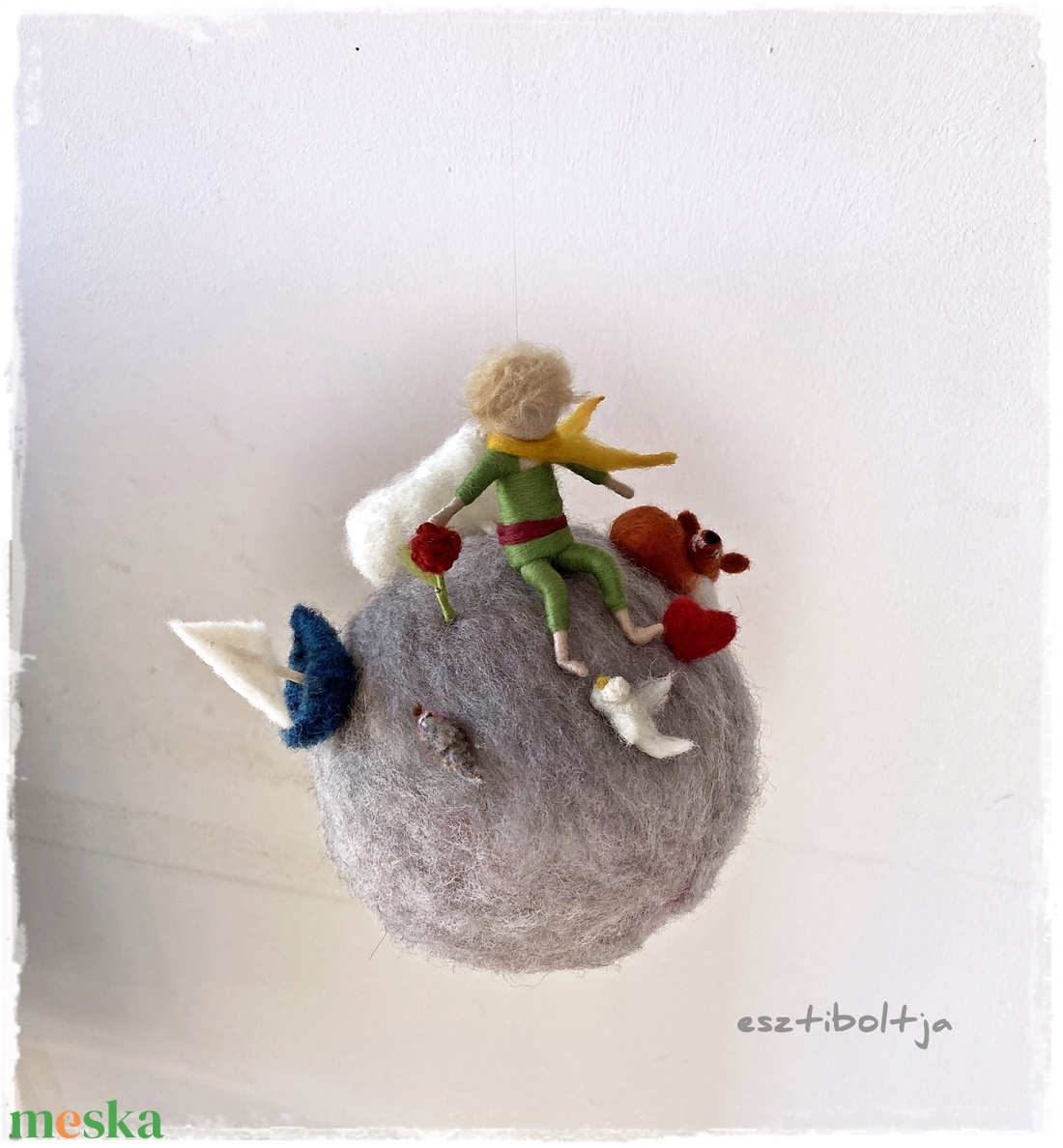 Kisherceg a bolygón - otthon & életmód - dekoráció - dísztárgy - Meska.hu Kisherceg a bolygón - otthon & életmód - dekoráció - dísztárgy - Meska.hu