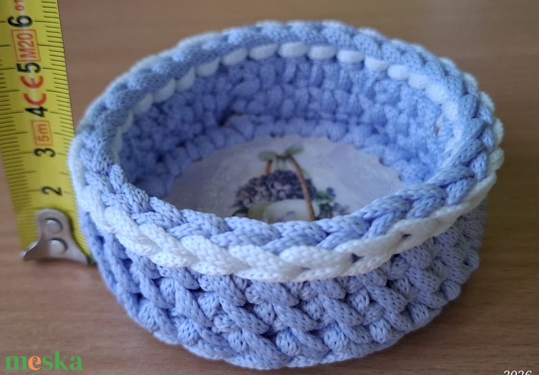 Húsvéti kis kosárka - otthon & életmód - tárolás & rendszerezés - tárolókosár - Meska.hu