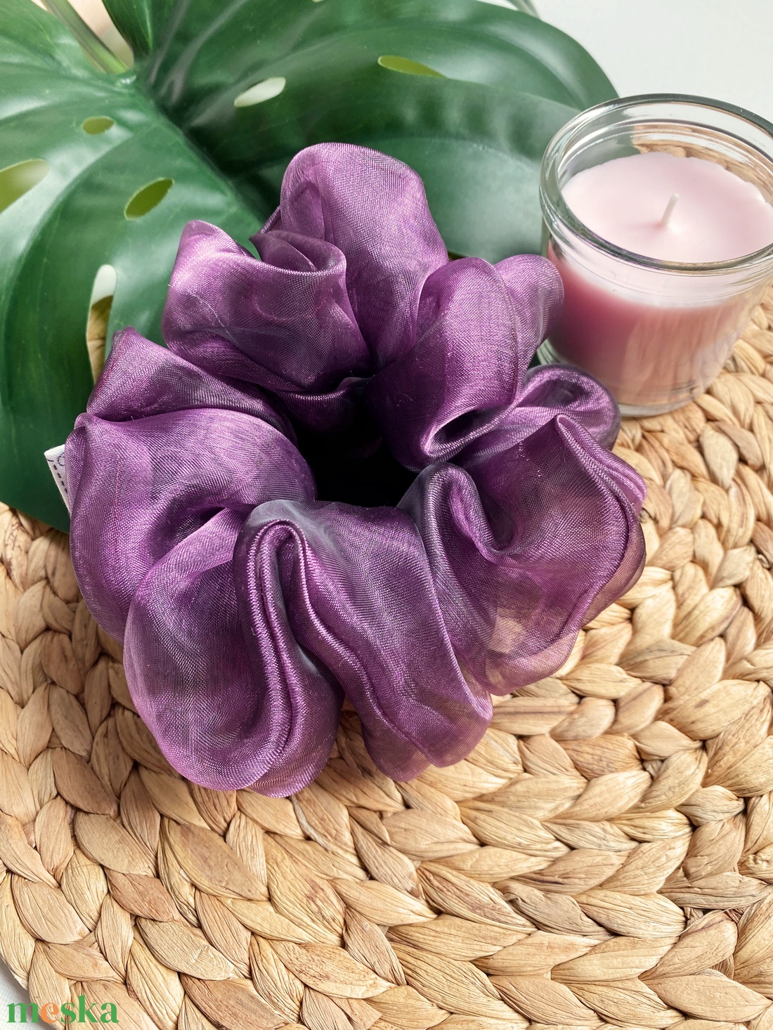 Lila, tüll szerű XXL scrunchie - ruha & divat - hajdísz & hajcsat - hajgumi - Meska.hu Lila, tüll szerű XXL scrunchie - ruha & divat - hajdísz & hajcsat - hajgumi - Meska.hu