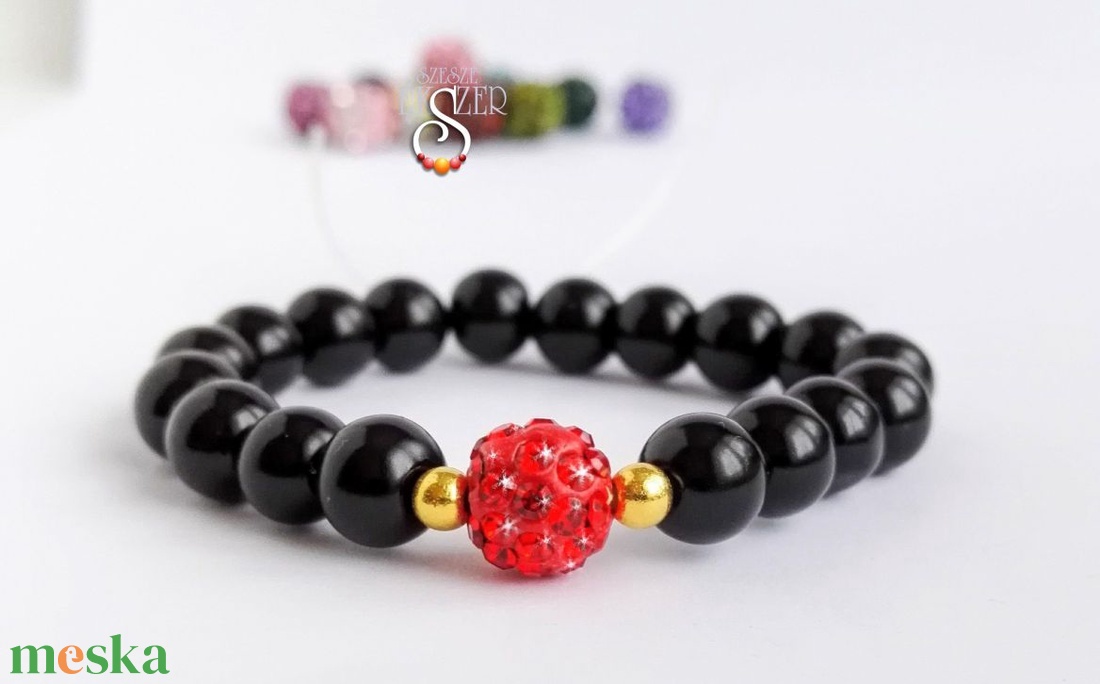 Shamballás karkötő, különböző színekben - ékszer - karkötő - gyöngyös karkötő - Meska.hu Shamballás karkötő, különböző színekben - ékszer - karkötő - gyöngyös karkötő - Meska.hu