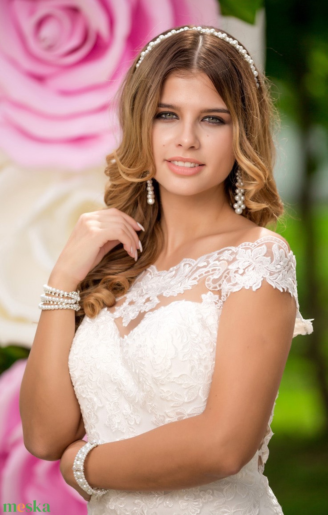 Gyöngyös tiara, hajráf - esküvő - hajdísz - hajpánt - Meska.hu Gyöngyös tiara, hajráf - esküvő - hajdísz - hajpánt - Meska.hu