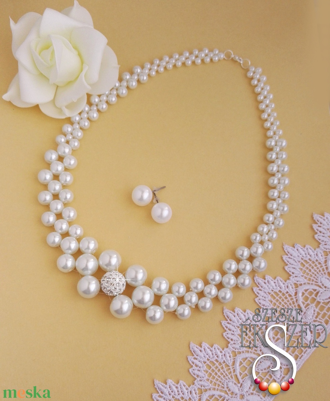 Shamballás nyakék - ékszer - ékszerszett - Meska.hu Shamballás nyakék - ékszer - ékszerszett - Meska.hu