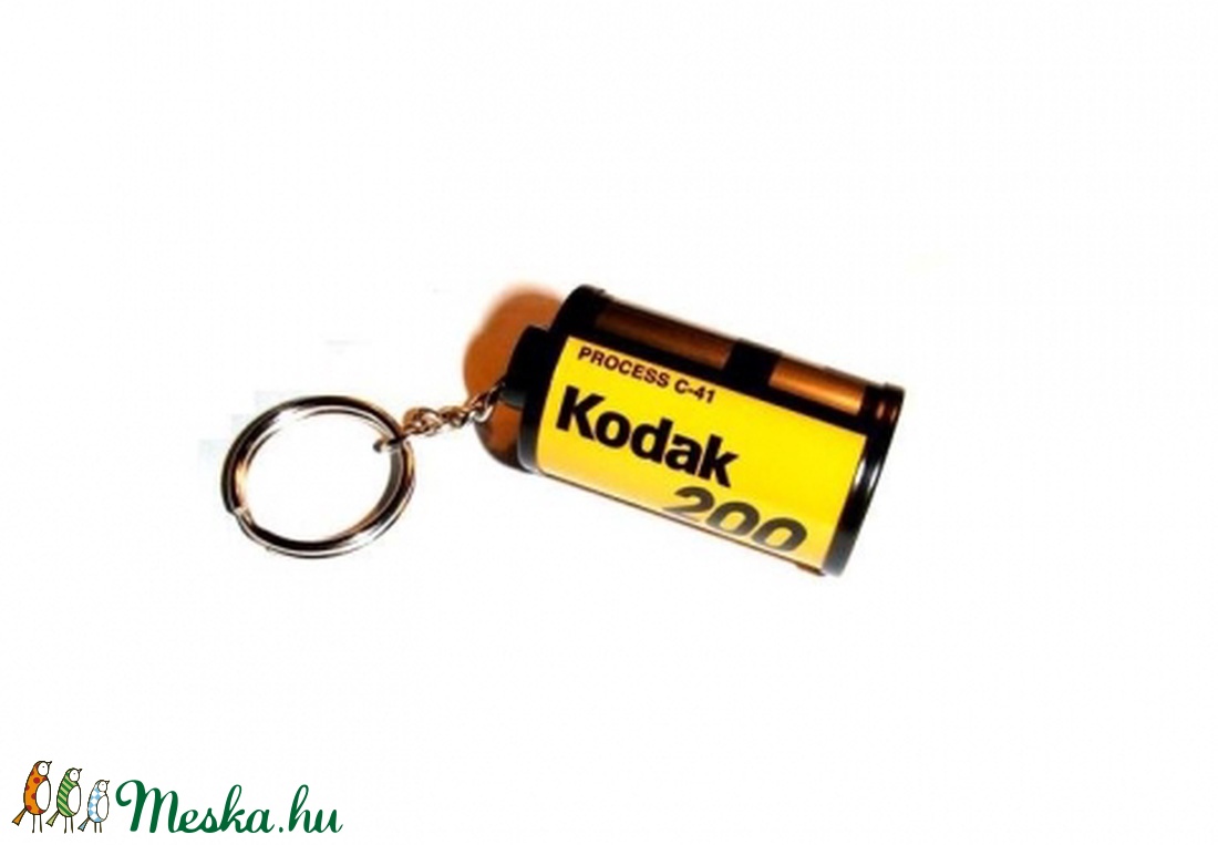 Kodak color plus fényképezőgép film kulcstartó -  - Meska.hu